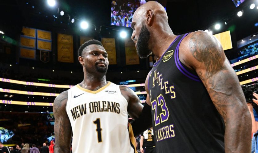 芒果体育官方网址-去他的那些鬼话！詹姆斯赛后寄语锡安曝光 吐槽老冤家A-史密斯